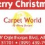 merry christmas carpet world of albany