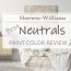 sherwin williams neutral colors