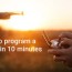 learn drone programming in 10 minutes