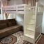 single bunk bed with drawer box