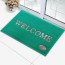 kuber industries green rubber mat with