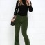 green corduroy pants outfit women