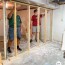 unfinished basement turned home studio