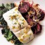 halibut with roasted beets beet greens