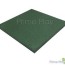 25mm green rubber playground mats