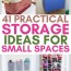 41 practical storage ideas for small