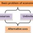 the economic problem scarcity and