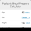 pediatric blood pressure calculator