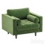 sven gr green chair arm chair 3d