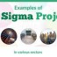 examples of six sigma projects