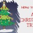 how to draw a christmas tree drawing