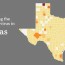 texas coronavirus map and case count