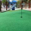 mini golf artificial turf installation