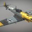 ww2 german fighter aircraft bf109e