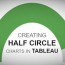 half circle gauge charts in tableau