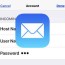 email pword on iphone ipad