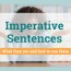 40 examples of imperative sentences