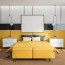 how to decorate a yellow bedroom at