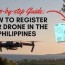 register your drone in the philippines