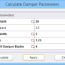 calculate damper parameters