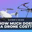 how much does a drone cost drone price