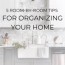 5 room by room organization tips for