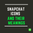 snapchat icons and their meanings