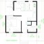 one bedroom house plans 6x7 5 with