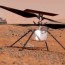 helicopter drone fly on mars