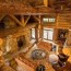 log cabin interior design an