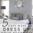 dress up your bedroom tips
