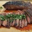 grilled tri tip with chimichurri sauce