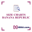 banana republic size charts sizgu com