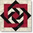 slip knot free quilt block pattern
