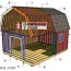 16x20 gambrel shed roof plans print