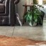 how to clean concrete basement floor