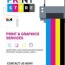printing service poster poster template