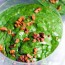 collard greens smoothie with superfoods