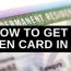 how to get a green card in 2022 step