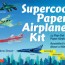 supercool paper airplanes kit 12 pop