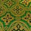 clerical jacquard fabric with crosses
