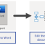 doent visio process diagrams in word