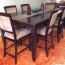 levin furniture dining room table with