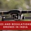 regulations for drones in india