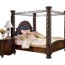 north s california king poster bed