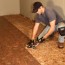 installing a insulated basement floor