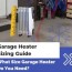 garage heater sizing guide what size