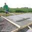 how to pour a concrete slab diy