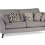 darwin grey fabric 3 seater sofa