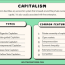 the 6 types of capitalism with examples